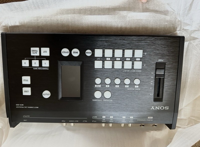 Sony MCX-500 Multi Camera Switcher SDI HDMI LAN Recording Streaming Console