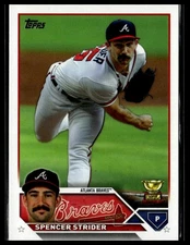 Spencer Strider 2023 Topps Atlanta Braves #ATL-14 Atlanta Braves