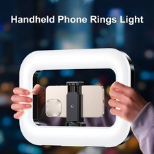 Smartphone Video Rig With Light Handheld Rings Selfie Light Kit LED Mobile SETT