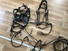 antikes altes Pferdegeschirr Trensen Zurrgeschirr alt