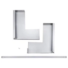 GE JX36CSS 36 in. Over-the-Range Trim Kit in Stainless Steel