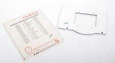 Omega D2 D5 LPL Saunders 4500 Polaroid 55 negative carrier 2406