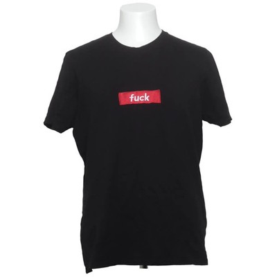 FSBN, T-shirt, Größe: L, Schwarz, Baumwolle, Print, Herren #XTr