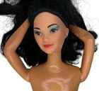Vintage 1985 Barbie & the Rockers DANA Doll 1196 Kira Face Mold Asian Black Hair