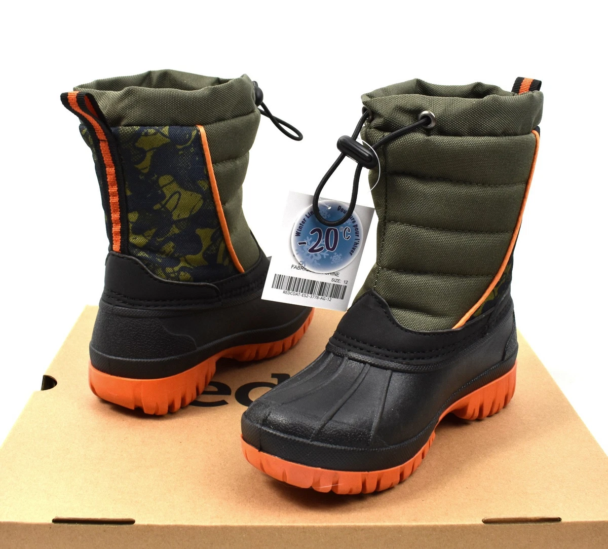 Bottes Neige L.L.Bean Northwoods - Enfant Garçon - Bleu Marine - Taille 4 - Occasion