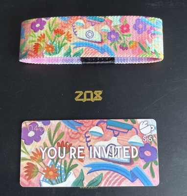 zox Armband Medium Serie 11 YOU RE INVITED *Gartenparty Mini Collection*-