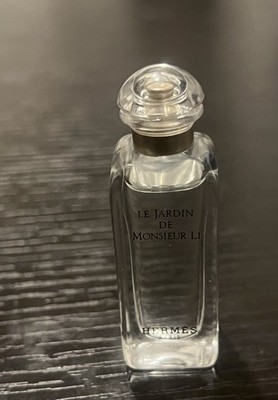 NEW Hermes LE JARDIN DE MONSIEUR LI Eau De Toilette MINI SPLASH 0.25 oz NEW