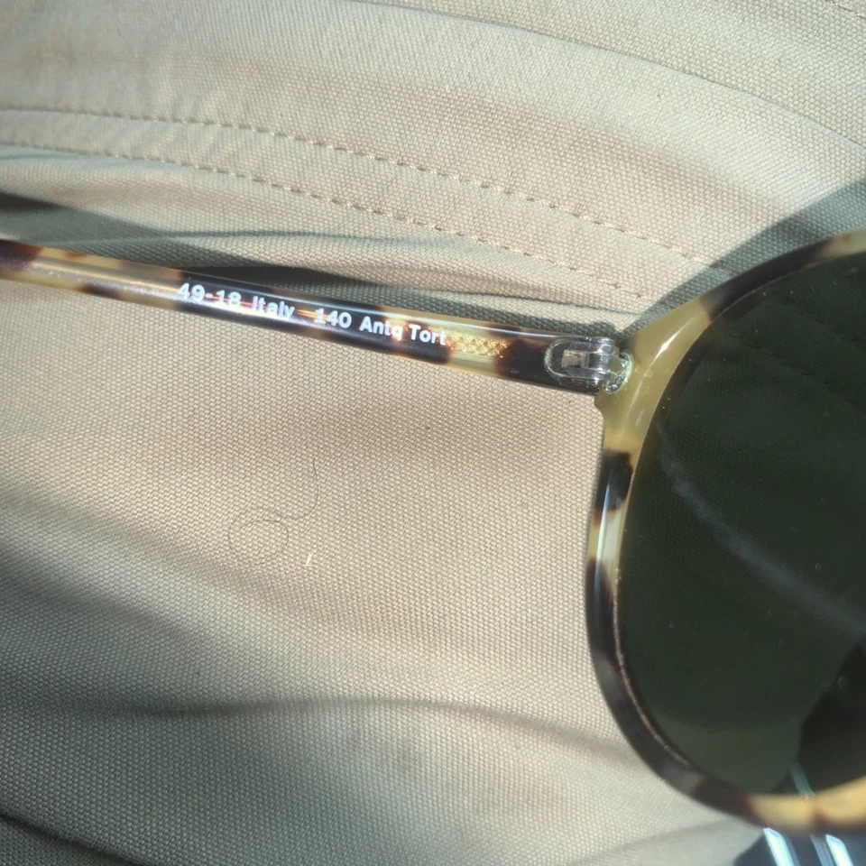 雷朋美国太阳镜古董龟壳 B&L — 第 3/4 张图片