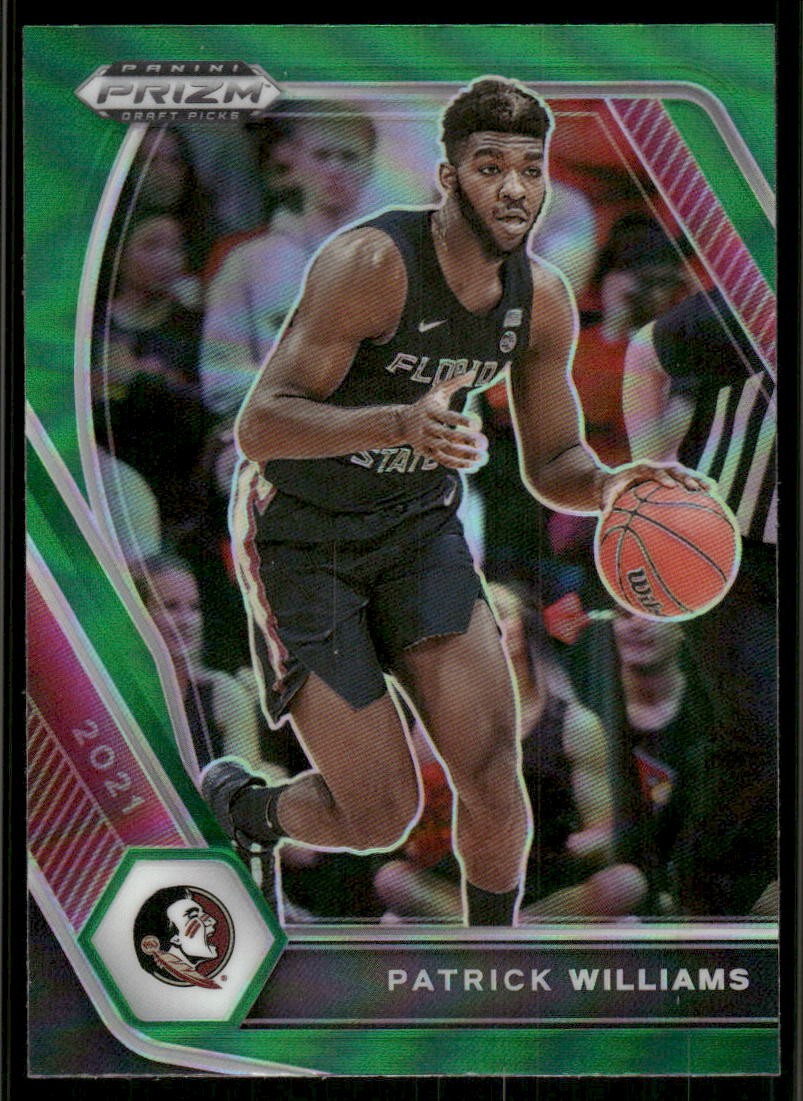 2021 Panini Prizm Draft Picks #47 Patrick Williams Green