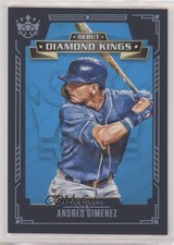 2021 Panini Diamond Kings Debut Blue Framed Andres Gimenez #DDK-NM 0k5t
