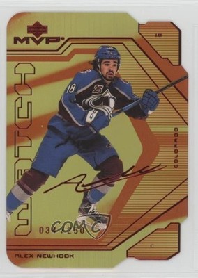 2021-22 Upper Deck MVP Colors and Contours 34/250 Alex Newhook #97 Rookie RC 1r5