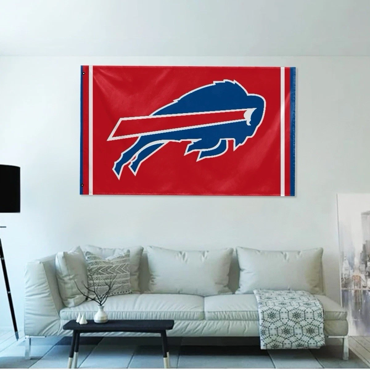 Buffalo Fans Football Team House Flag