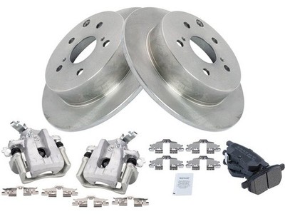 Rear Brake Pad Rotor and Caliper Set 19JZNB93 for Toyota Matrix 2009 ...