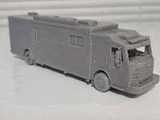Ho Scale Rosenbauer Walk In Rescue Fire Truck Command Center Undecorated Kit 3d