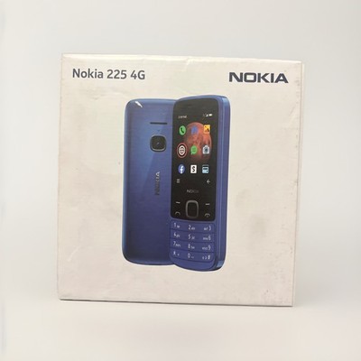 Nokia 225 4G 2.4'' Dual Sim 128MB FM MP3 Cellphone Black - Brand New, Sealed