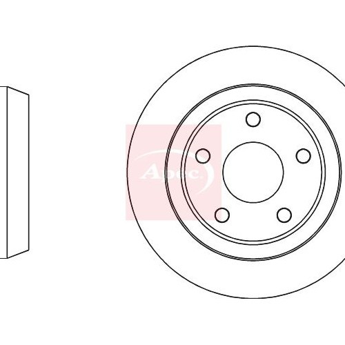 APEC Brake Disc DSK4189