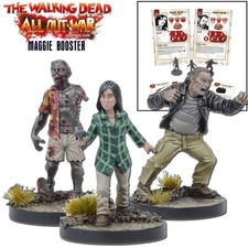 The Walking Dead: All Out War Maggie Booser - TWD Mantic OOP 28mm Zombies YHP