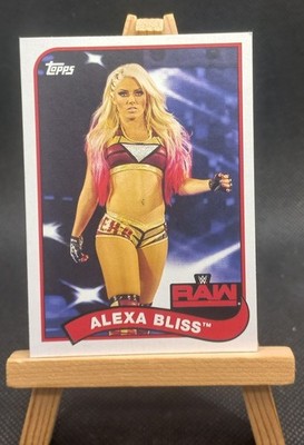 2018 Topps Heritage WWE #3 - Alexa Bliss