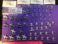 Lot of 63 Iron Brigade Civil War miniatures includes Robert E Lee
