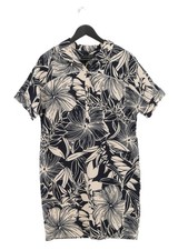 Paul Costelloe A-Line Midi Dress M in Black