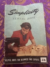 Vintage  Simplicity Sewing Book 1947