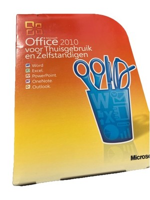 Microsoft office 2010 NL voor homeuse and small companies ,orginal with cd