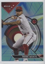 2023 Topps Finest Blue/Aqua Vapor Refractor 235/250 Ketel Marte #16 11r1
