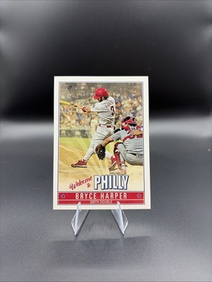 2019 Topps Update Bryce Harper #BH-9 Bryce Harper Welcome to Philly Phillies