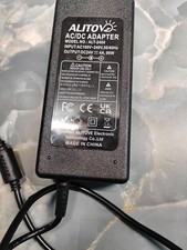 ALITOVE ALT-2404 24V 4A 96W AC DC Power Supply Adapter Charger   As-Is
