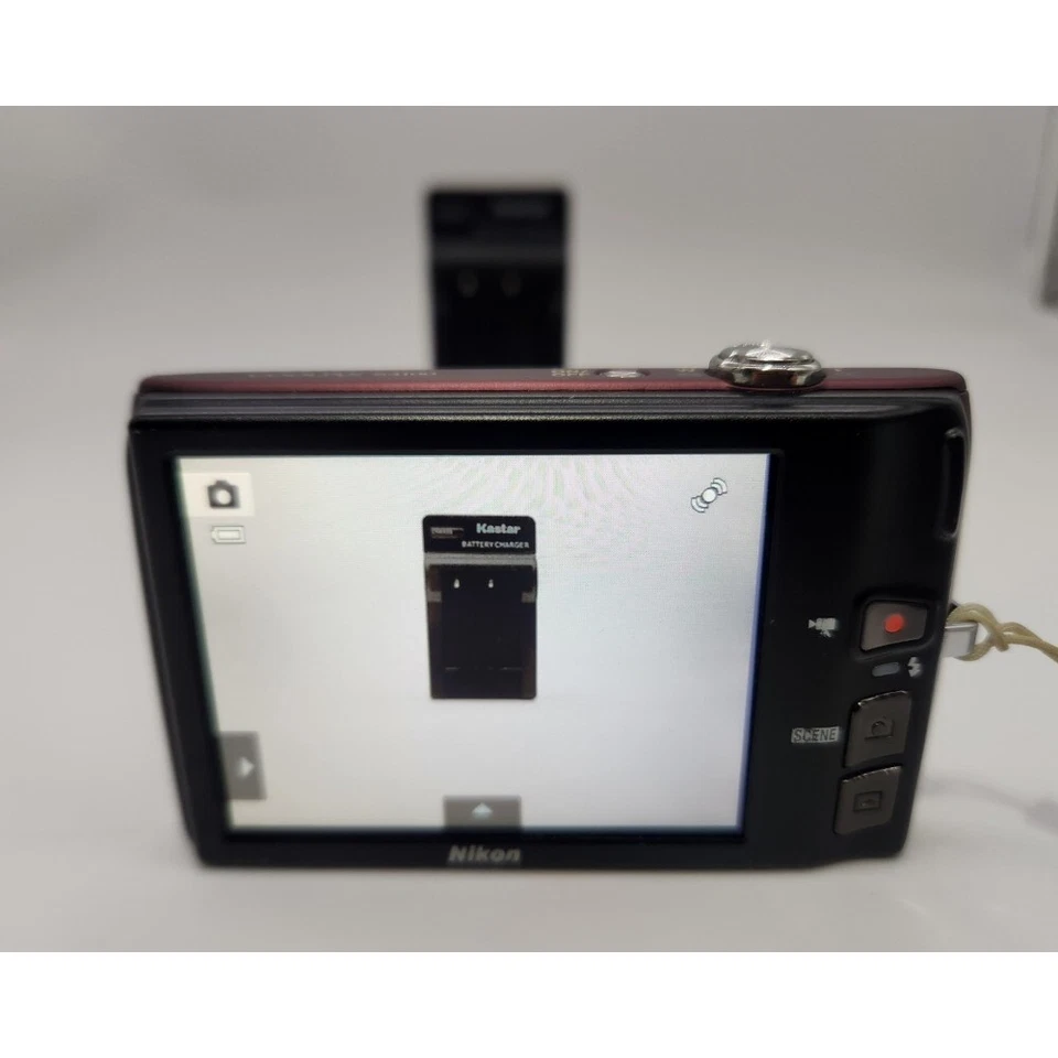 Nikon COOLPIX S4100 Digital Camera 14MP 5x Optical Zoom with Accessories Purple - Image 4 of 4