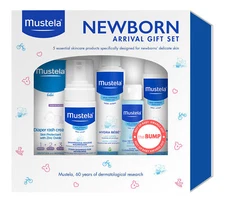 Mustela Newborn Arrival Set. Baby Skin Care Product