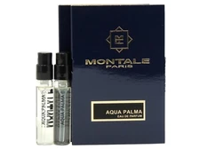 MONTALE PARIS AQUA PALMA EDP 2.0ml .06fl oz x 2 COLOGNE PERFUME SPRAY SAMPLES