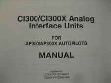 Simrad Robertson CI300/CI300X Analog Interface Units Manual