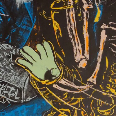 RaRe MELVINS HOUDINI SILKSCREEN PRINT SiGnEd KOZIK 1993 #13/25