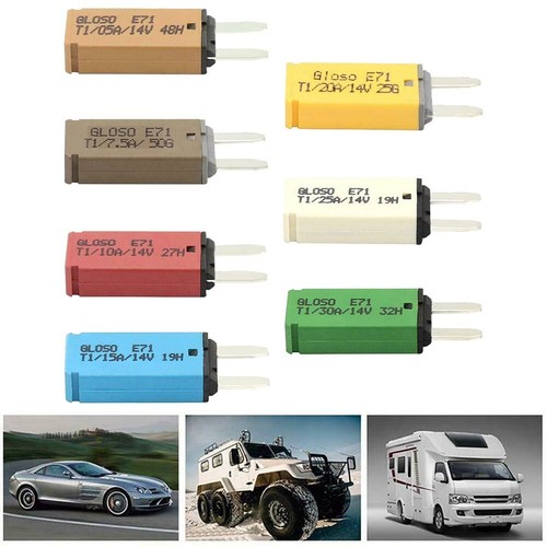 Long lasting Overheating Protection Car Ship Circuit Breaker Fuse 12V