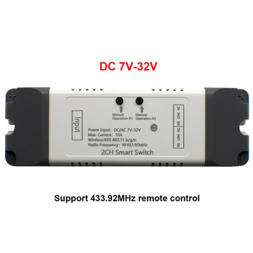 eWeLink DC7-32V WiFi Switch relay smart home Remote controll wifi inching module - Afbeelding 1 van 12