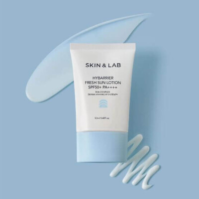 SKIN&LAB Hybarrier Fresh Sun Lotion 50 ml SPF50+ PA++++, Kbeauty, sample