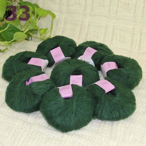 Lot of 1-8 Balls X 25g Fluffy Soft Mohair Lace Crochet Shawl Hand Knitting Yarn - Picture 82 of 136