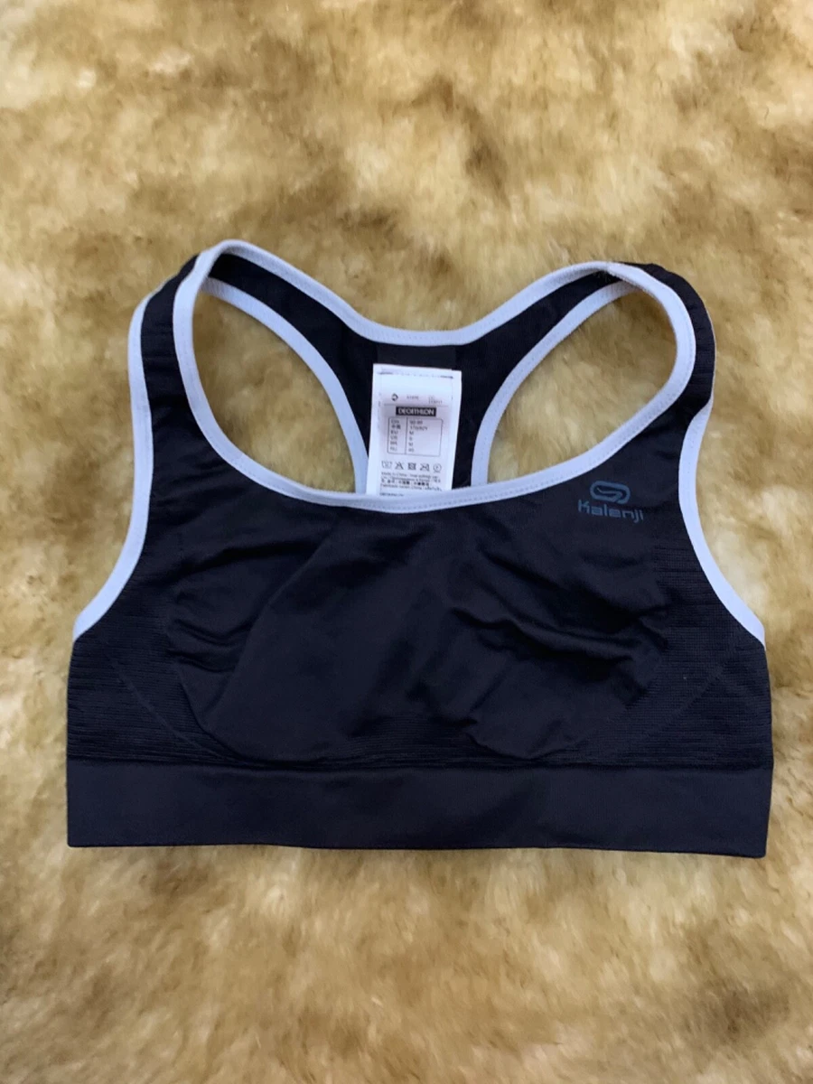 Kalenji decathlon sport gym exercise black BRA size S m