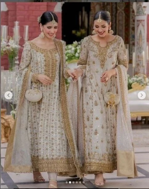 White pakistani cheap dress images