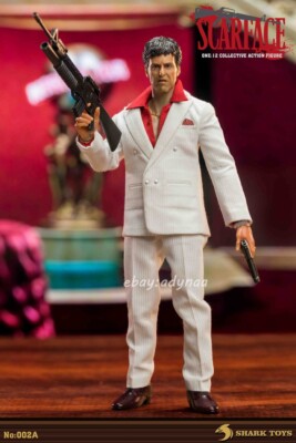 SHARK TOYS 1/12 Scarface Furious Tony Montana Alfredo Pacino