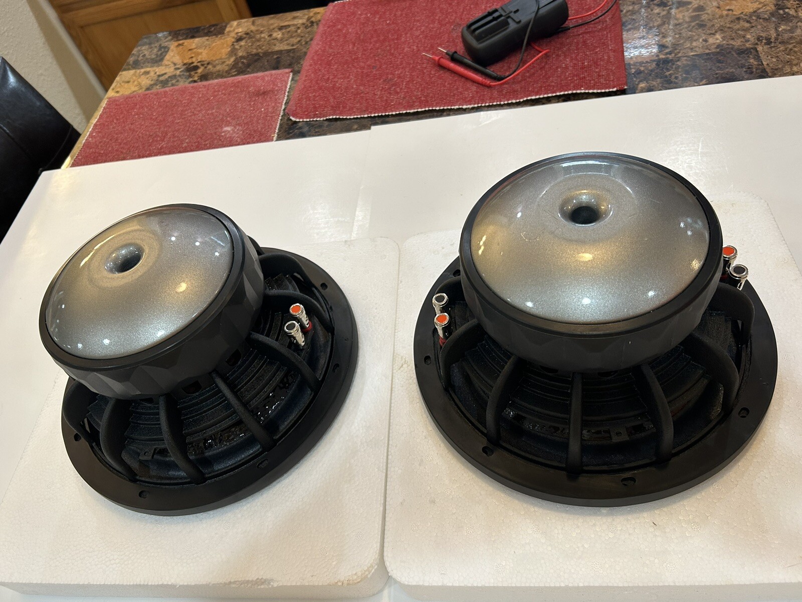 **OLD SCHOOL** CUSTOM PAIR KICKER 10” SUBWOOFERS DUAL 4 OHM eBay