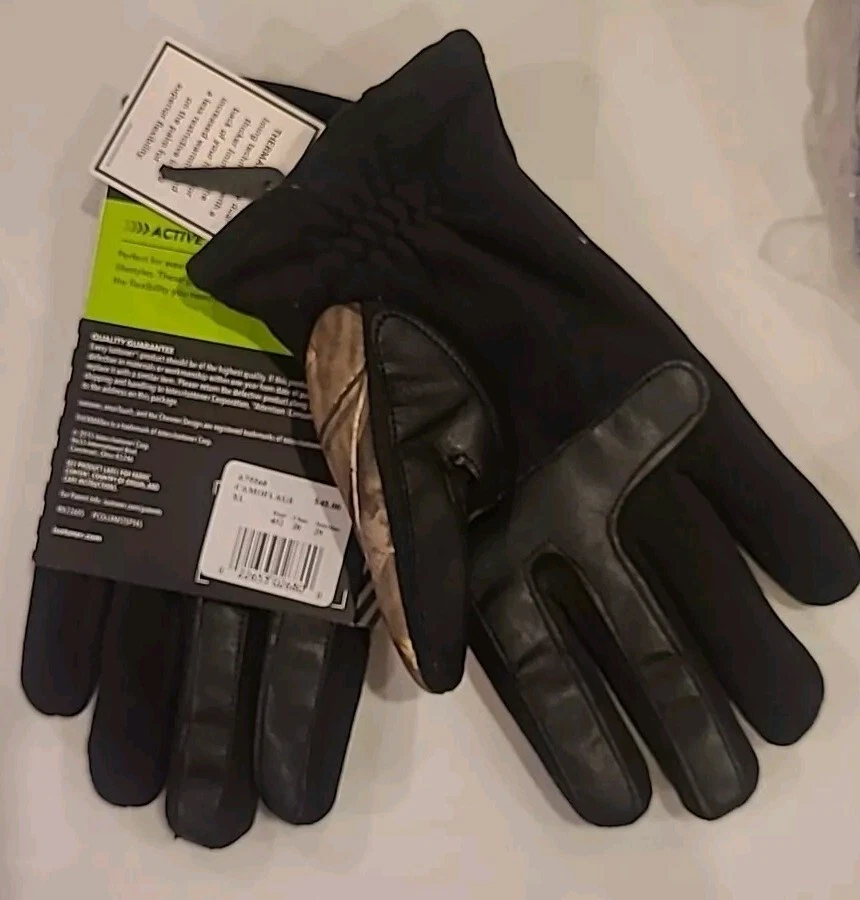 Isotoner Mens Gloves Active Thermaflex Smartouch Tech Camouflage XL - Image 3 of 3