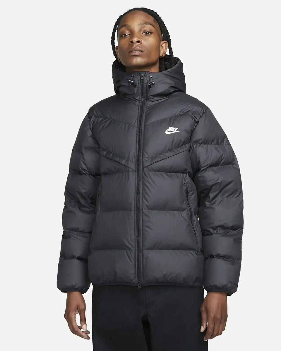 Nike Storm-Fit Puffer Jacket Black White FB8185-010 Men's Nike Storm-Fit Puffer Jacket Black White FB8185-010 Men's