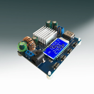DC 5-30V to DC 0.6-30V 4A 35W Step Up/Down Boost Buck CC CV Regulated Adjustable