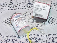 Mars 12100 Turbo Mini 200 Motor Run Capacitor 2.5/5.0/5.0 MFD, 340/440Vac NEW!