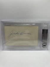 Jocko Conlan Signed Index Card Beckett Auto