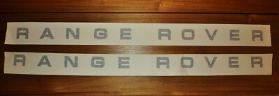 Range Rover Bonnet hood and rear decals 1988 up RESTORE CORRECT 