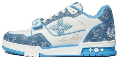 Louis Vuitton LV Trainer Monogram Denim for sale | eBay