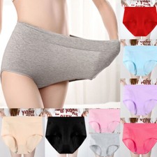 40-120kg Women Briefs High Waist Panties Breathable Cotton Underwear Knickers